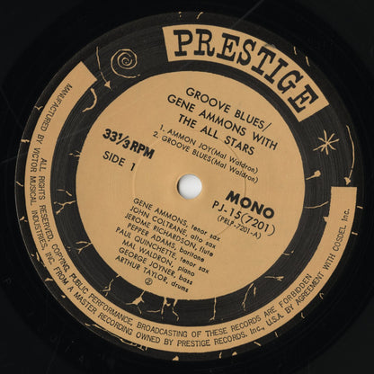 Gene Ammons / ジーン・アモンズ / Groove Blues (PJ-15-7201)
