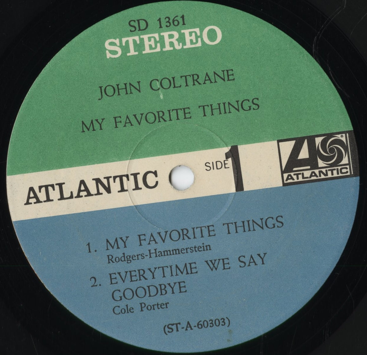 John Coltrane – My Favorite Things (SD 1361) 1966 US Atlantic｜中古LP