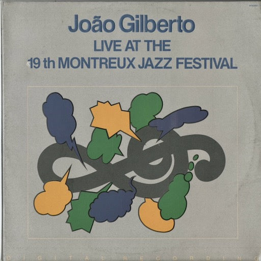 Joao Gilberto - Live At The 19th Montreux Jazz Festival (615.6001) 1986 BRA Warner Bros｜中古LP ジョアン・ジルベルト