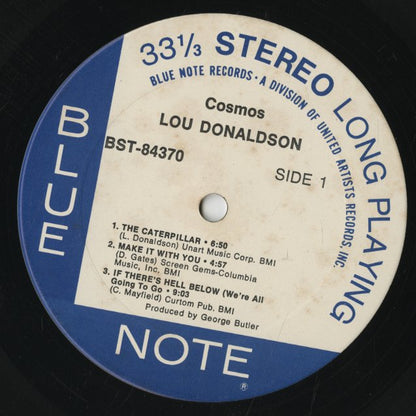 Lou Donaldson / ルー・ドナルドソン / Cosmos (BST-84370)