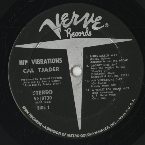 Cal Tjader / カル・ジェイダー / Hip Vibrations (V6-8730)