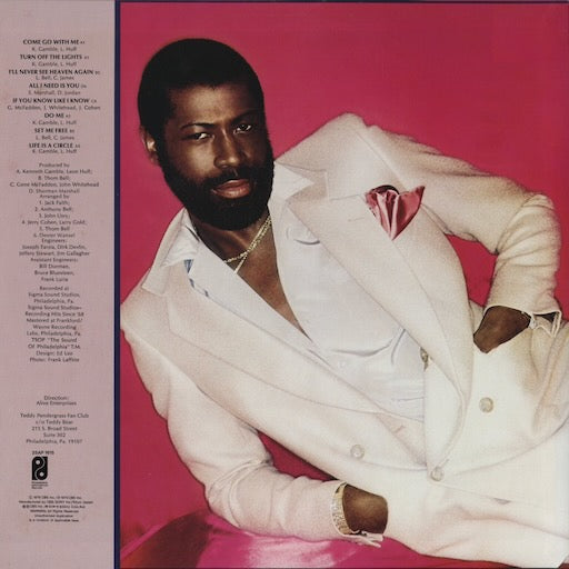 Teddy Pendergrass - Teddy (25AP 1615) 1979 JPN Philadelphia International｜中古LP