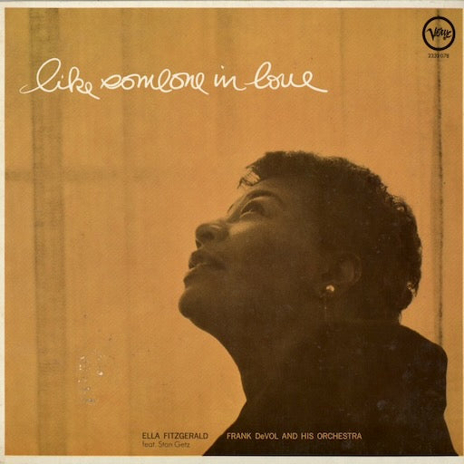 Ella Fitzgerald - Like Someone In Love (2332 078) LP 1978 GER Verve｜中古LP