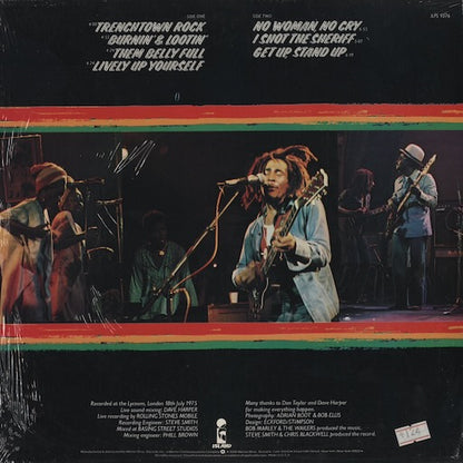 Bob Marley & The Wailers - Live! (ILPS 9376) 1978 US Island｜中古LP