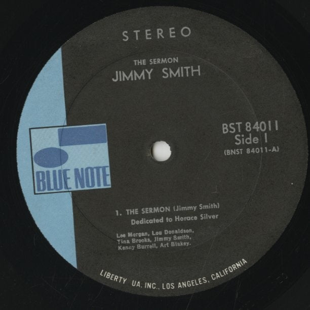 Jimmy Smith / ジミー・スミス / The Sermon! (BST 84011) – VOXMUSIC WEBSHOP
