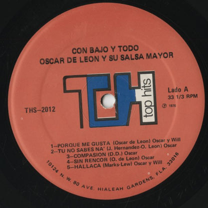 Oscar D'Leon Y Su Salsa Mayor /  / Con Bajo Y Todo (THS-2012)