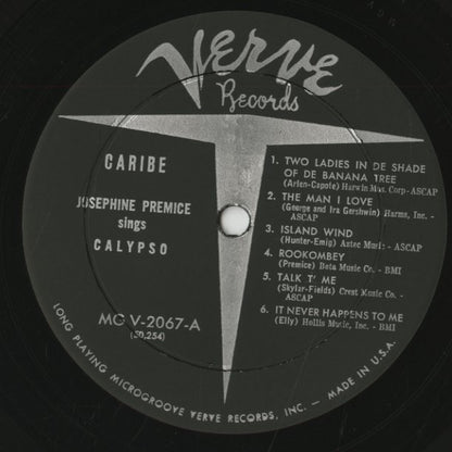 Josephine Premice / ジョセフィーン・プレマイス / CARIBE (MGV2067)