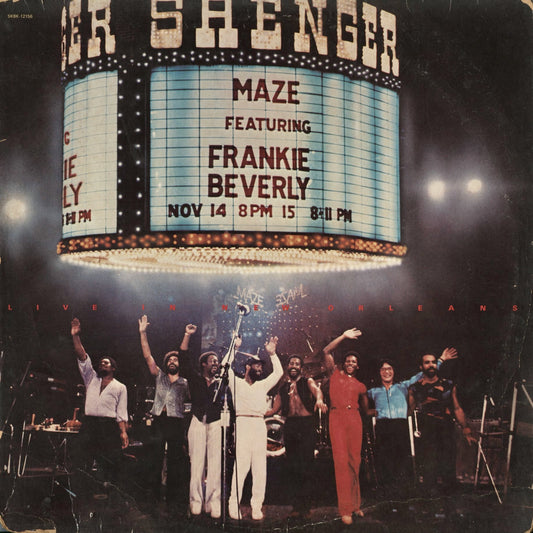 Maze - Live In New Orleans (SKBK-12156) 1981 US Capitol｜中古LP