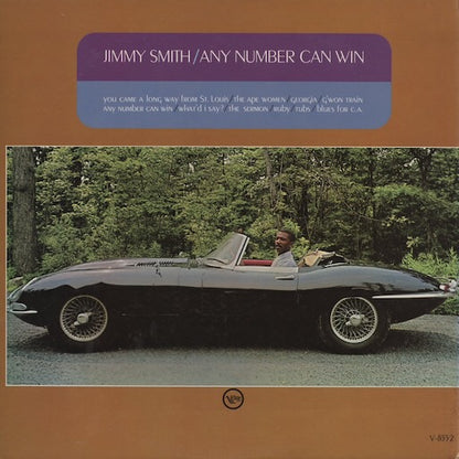 Jimmy Smith - Any Number Can Win - MONO (V-8552) LP 1963 US Verve｜中古LP