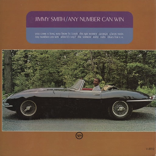 Jimmy Smith - Any Number Can Win - MONO (V-8552) LP 1963 US Verve｜中古LP