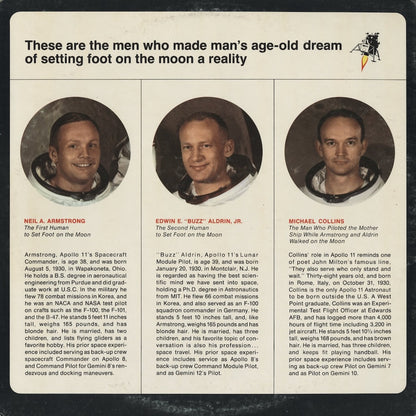 Man On The Moon - The Flight Of Apollo 11 (STAO 91999) LP 1969 US Evolution｜中古LP