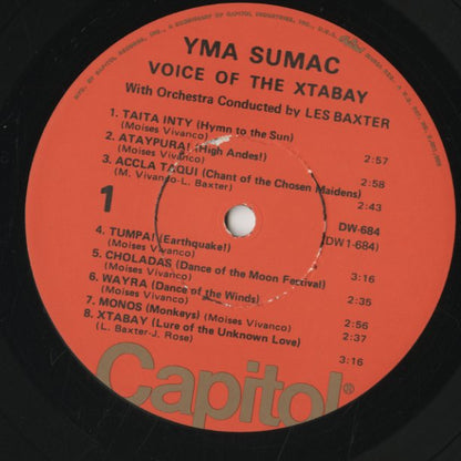 Yma Sumac / イマ・スマック / Voice of Xtabay (DW684)