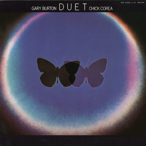 Gary Burton - Chick Corea - Duet (25MJ 3319) LP 1984 JPN ECM｜中古LP