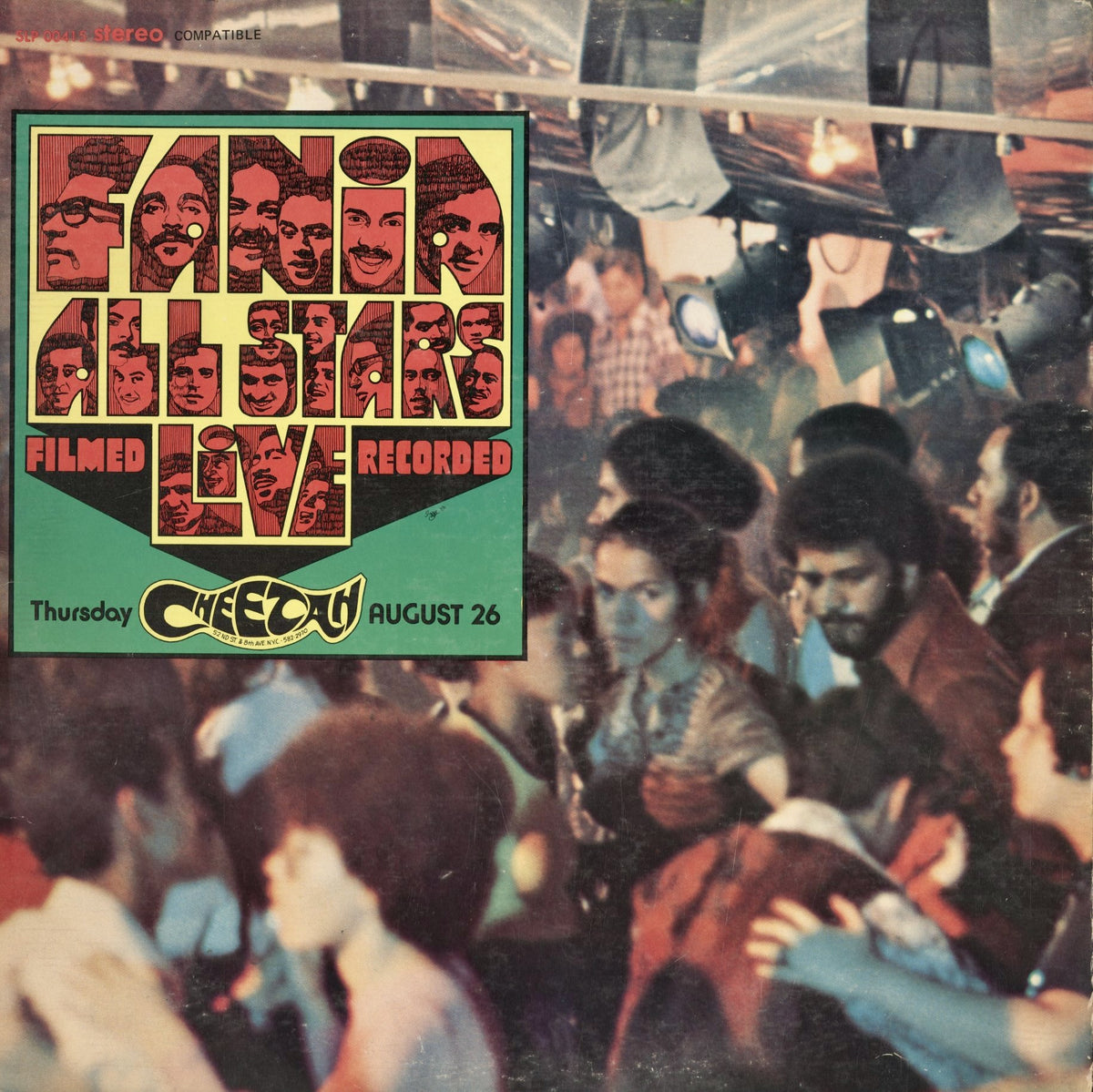 Fania All Stars - Live At The Cheetah Vol.1. (SLP 00415) 1972 US Fania｜中古LP