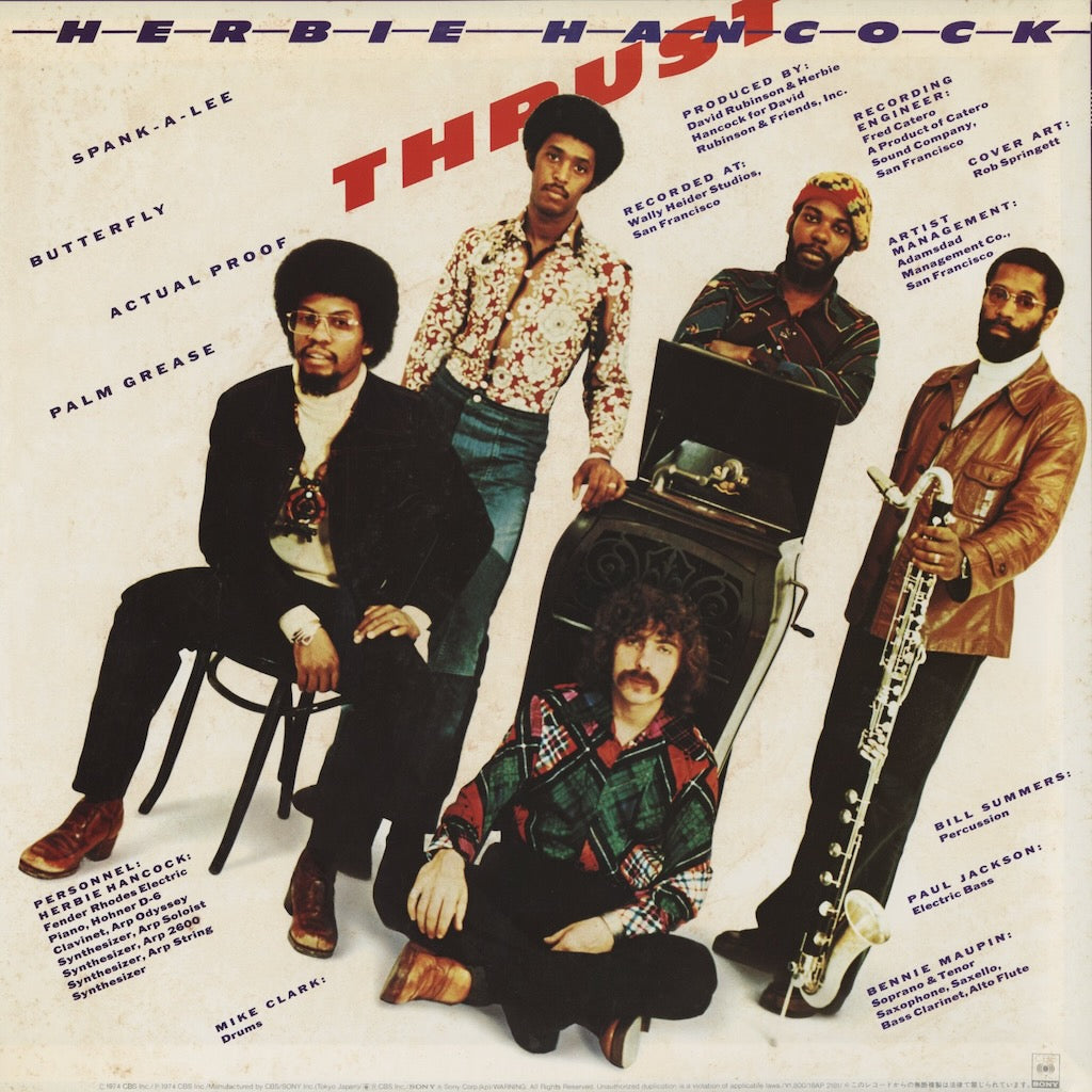 Herbie Hancock / ハービー・ハンコック / Thrust (18AP-2181)