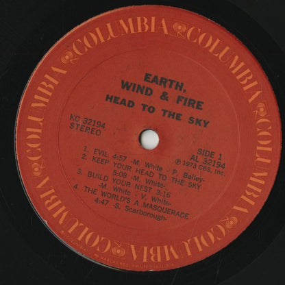 Earth Wind & Fire / アース　ウィンド＆ファイア / Head To The Sky (KC32194)