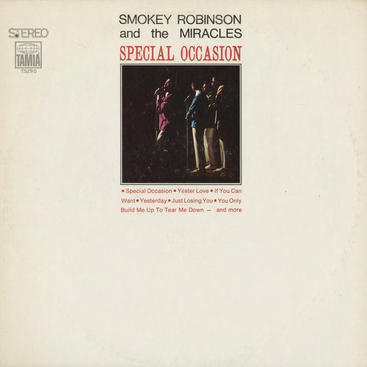 Smokey Robinson & The Miracles - Special Occasion (TS 290) 1968 US TAMLA｜中古LP