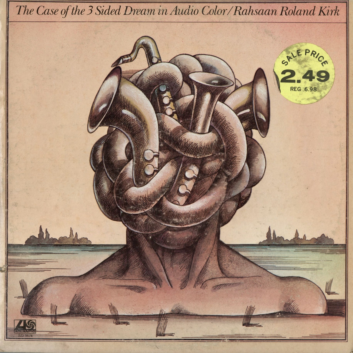 Rahsaan Roland Kirk - The Case Of The 3 Sided Dream In Audio Color (SD 1674) 1975 US Atlantic｜中古LP