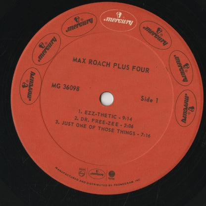 Max Roach / マックス・ローチ / Plus Four (MG 36098)