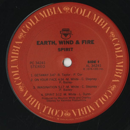 Earth Wind & Fire / アース、ウィンド＆ファイア / Spirit (PC 34241)