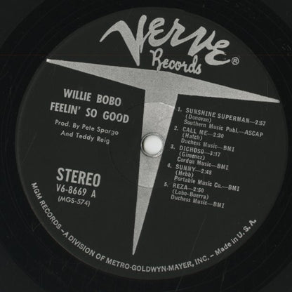 Willie Bobo / ウィリー・ボボ / Feelin' So Good (V6-8669)