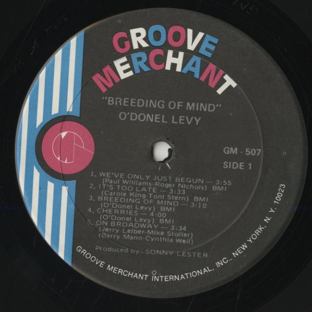 O'donel Levy / オドネル・レヴィ / Breeding Of Mind (GM 507)