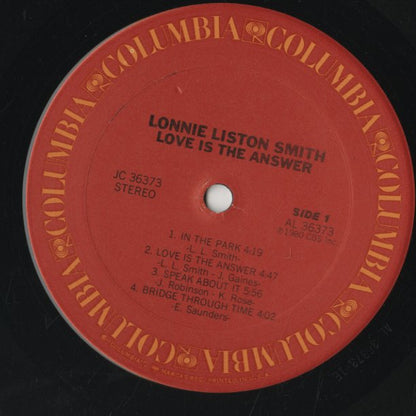 Lonnie Liston Smith / ロニー・リストン・スミス / Love Is The Answer (JC36373)