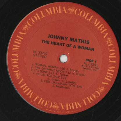 Johnny Mathis / ジョニー・マティス / The Heart Of Woman (KC 33251)