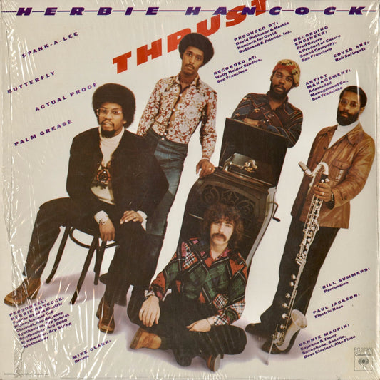 Herbie Hancock - Thrust (PC 32965) 1974 US Columbia｜中古LP
