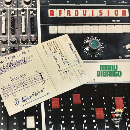 Manu Dibango - Afrovision (GXH1052) LP 1976 JPN LONDON Records｜中古LP