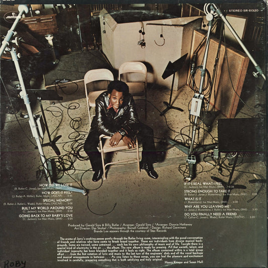 Jerry Butler - Sings Assorted Sounds (SR 61320) 1971 US Mercury｜中古LP