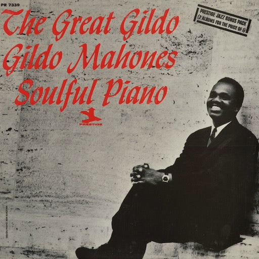 Gildo Mahones – The Great Gildo / Soulful Piano (PR-7339) 1980s US Prestige｜中古LP