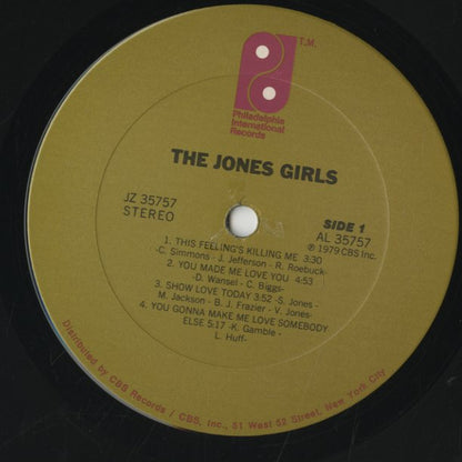 The Jones Girls / ジョーンズ・ガールズ (1979) (JZ 35757)