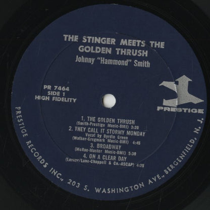 Johnny Hammond Smith / ジョニー・ハモンド・スミス / The Stinger Meets The Golden Thrush (PR 7464)