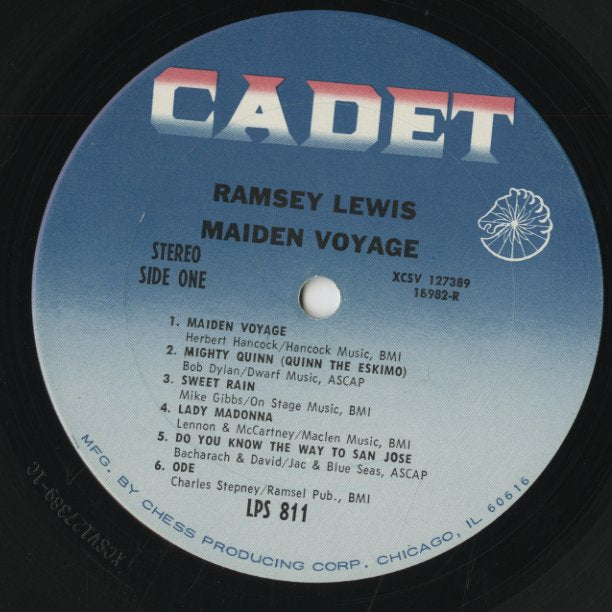 Ramsey Lewis / ラムゼイ・ルイス / Maiden Voyage (LPS811)