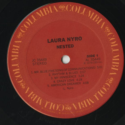 Laura Nyro / ローラ・ニーロ / Nested (JC 35449)