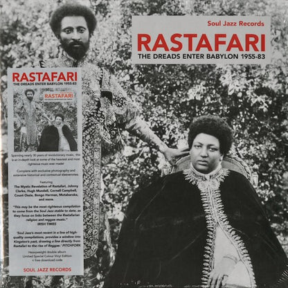 V.A. - Rastafari (The Dreads Enter Babylon 1955-83) (SJRLP544C) 2024 UK Soul Jazz Records｜新品LP