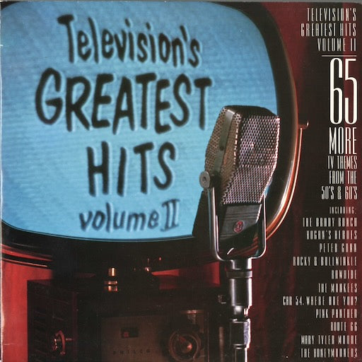 Various - Television's Greatest Hits Volume 2 (65 TV Themes! From The 50's And 60's) (TVT 1200) 1985 US TeeVee Toons Inc｜中古LP