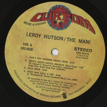 Leroy Hutson / リロイ・ハトソン / The Man! (CRS 8020)