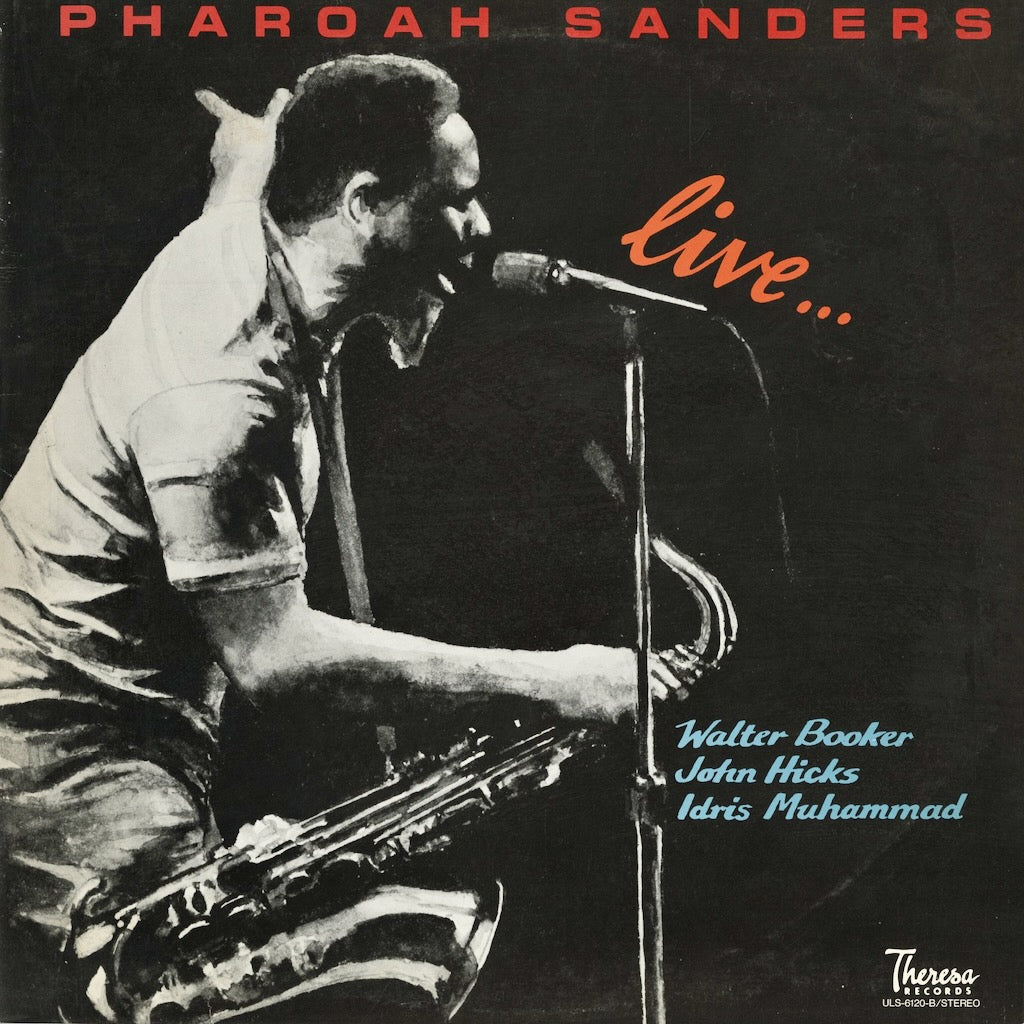 Pharoah Sanders / ファラオ・サンダース / Live (ULS-6120-B) 1984 JPN Pressing