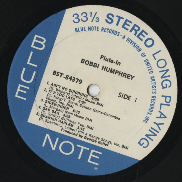 Bobbi Humphrey / ボビー・ハンフリー / Flute In (BST-84379)