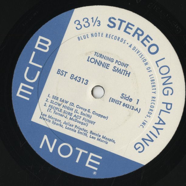 Lonnie Smith / ロニー・スミス / Turning Point (BST84313)