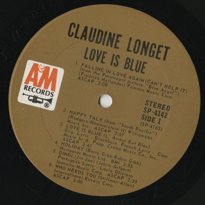 Claudine Longet / クロディーヌ・ロンジェ / Love Is Blue (SP-4142)