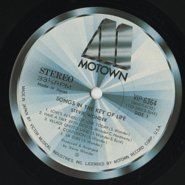 Stevie Wonder / スティーヴィ・ワンダー / Songs In The Key Of Life -2LP (VIP-6364/5)