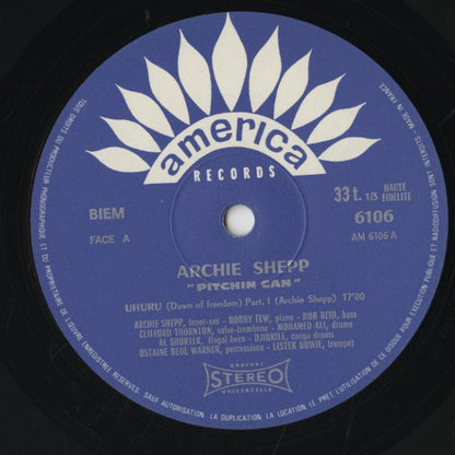 Archie Shepp / アーチー・シェップ / Pitchin Can (30 AM 6106)