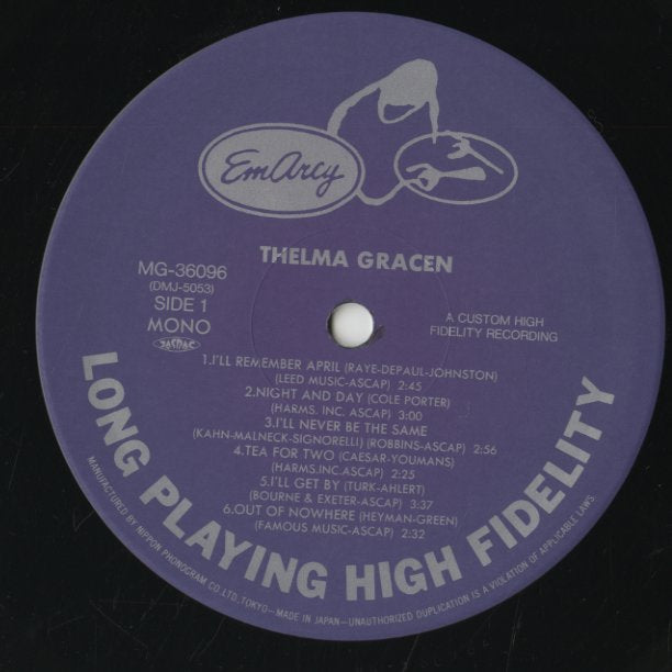 Thelma Gracen / セルマ・グレイセン (1958) -180g (DMJ5053)