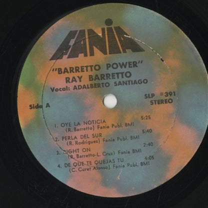 Ray Barretto / レイ・バレット / Barretto Power (SLP391)