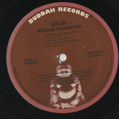 Michael Henderson / マイケル・ヘンダーソン / Solid (BDS 5662)