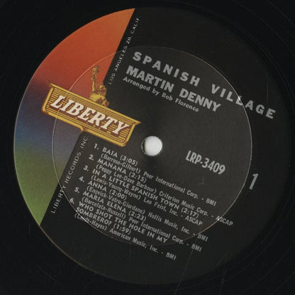 Martin Denny / マーティン・デニー / Spanish Village (LRP-3409)