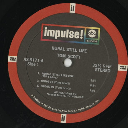 Tom Scott / トム・スコット / Rural Still Life (A-9171)